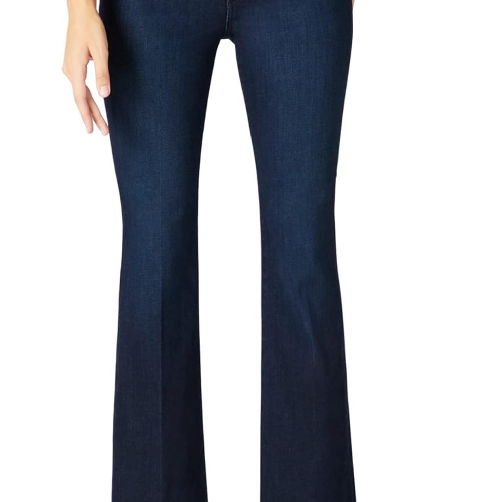 Women's Dark Blue Flared Jeans